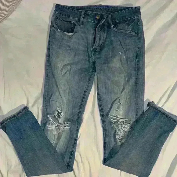 American Eagle Extreme Flex Slim Taper Mens Jeans - Picture 1 of 6